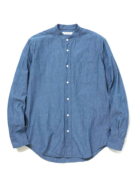 nonnative OFFICER SHIRT CHAMBRAY 紺 青 2点