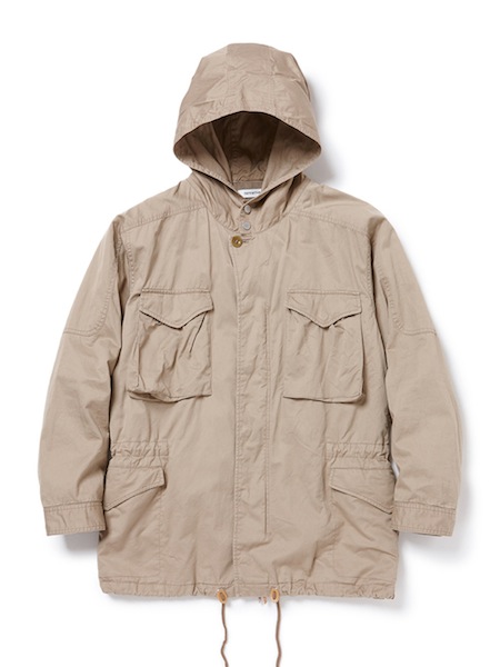 HUNTER HOODED COAT C/L TWILL