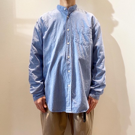 nonnative OFFICER SHIRT CHAMBRAY 紺 青 2点