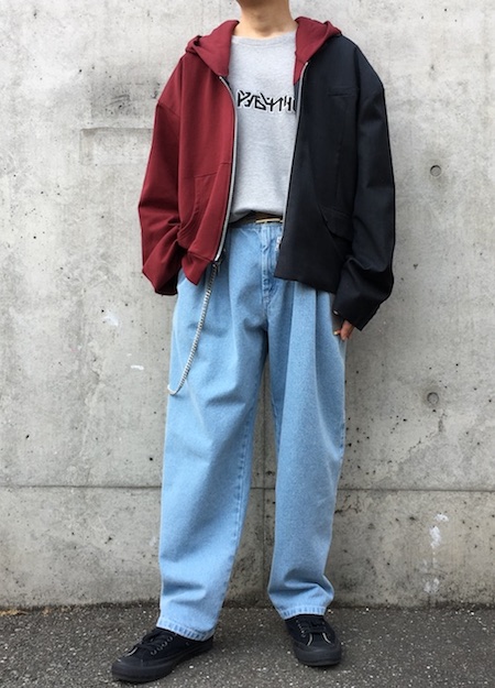 Gosha Rubchinskiy (ゴーシャ ラブチンスキー) HALF HOODIE JACKET ...