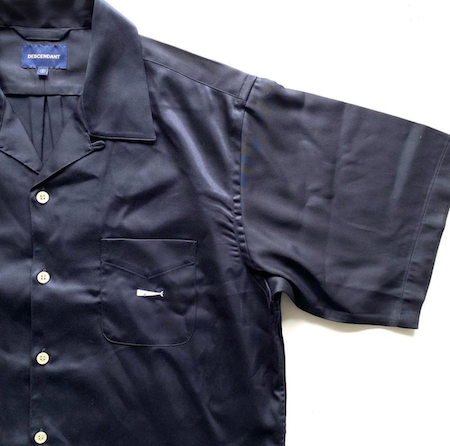 DESCENDANT(ディセンダント) PIER SATIN SS SHIRT／BUCKET HAT TWILL