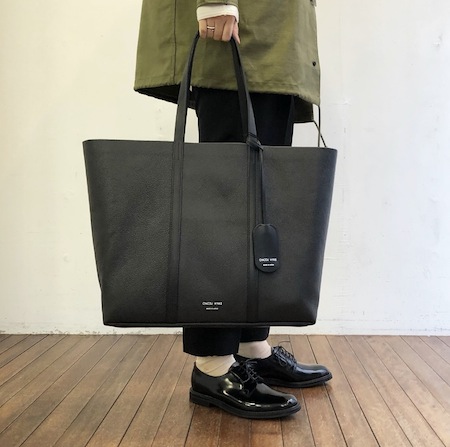 ハイク CHACOLI LEATHER TOTE BAG トートバッグ 牛革 黒