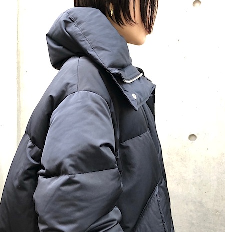 S新品 メゾン マルジェラ オーバーサイズ ダウン コート ジャケット ブラック