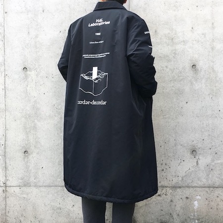 エッセンシャルコンフォート UNDERCOVER 18SS ロングコーチジャケット