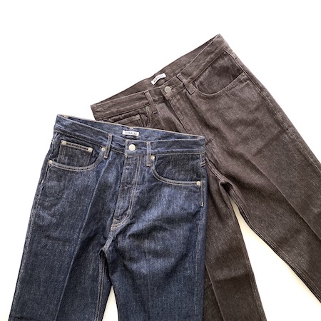 AURALEE(オーラリー・メンズ) HARD TWIST DENIM 5P PANTS/正規通販