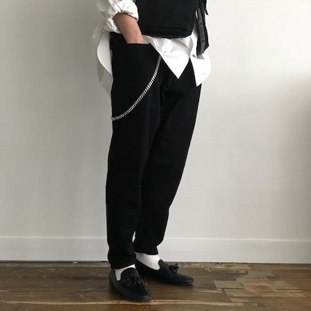 FUMITO GANRYU (フミト ガンリュウ) 7 POCKETS TAPERED KURTA PANTS ...