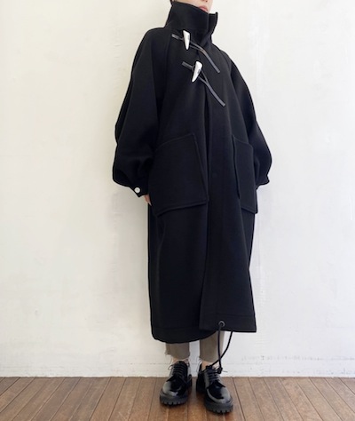 ARTWORK 福岡 HYKE(ハイク) PILE DUFFLE COAT/正規通販-FACTORY ...