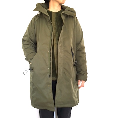 nonnative(ノンネイティブ) STARNGER HOODED COAT POLY TWILL STRETCH ...