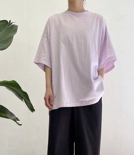 ARTWORK 福岡 BLAMINK(ブラミンク) コットンクルーネックオーバーサイズTシャツ/正規通販-FACTORY(ファクトリー
