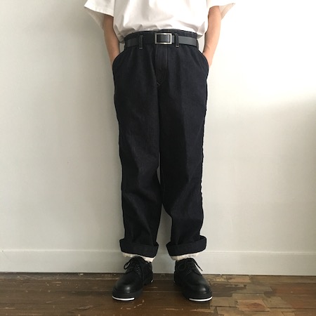 kolor BEACON (カラービーコン) 13.5oz デニムパッカリングパンツ/正規