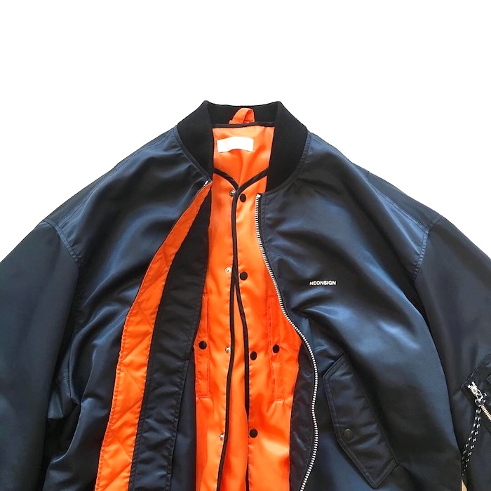 NEON SIGN (ネオンサイン) SANDWICH BOMBER JACKET/正規通販