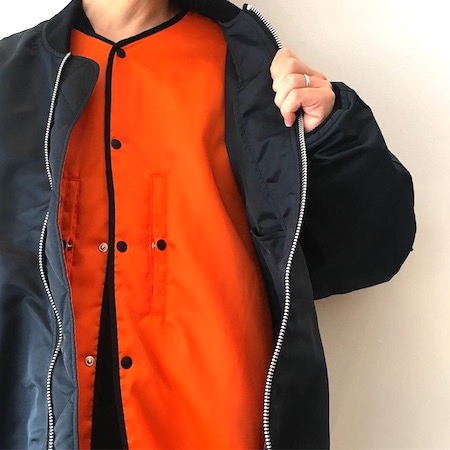 NEON SIGN ネオンサイン /SANDWICH BOMBER JACKET