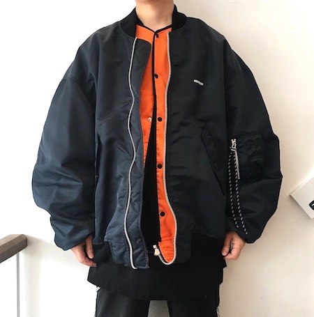 NEON SIGN (ネオンサイン) SANDWICH BOMBER JACKET/正規通販-FACTORY(ファクトリー) / ARTWORK  FUKUOKA(アートワーク福岡)-