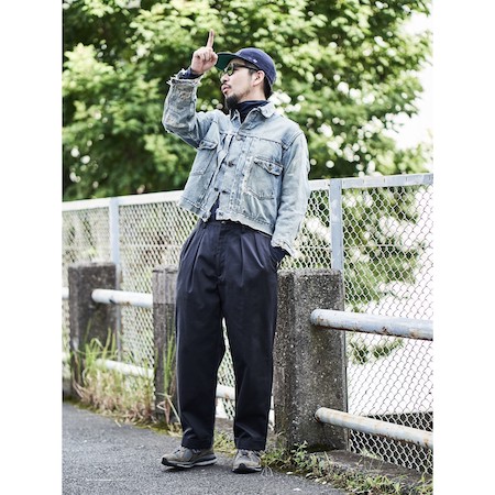 定価28600円TapWater Cotton Chino Tuck Trousers