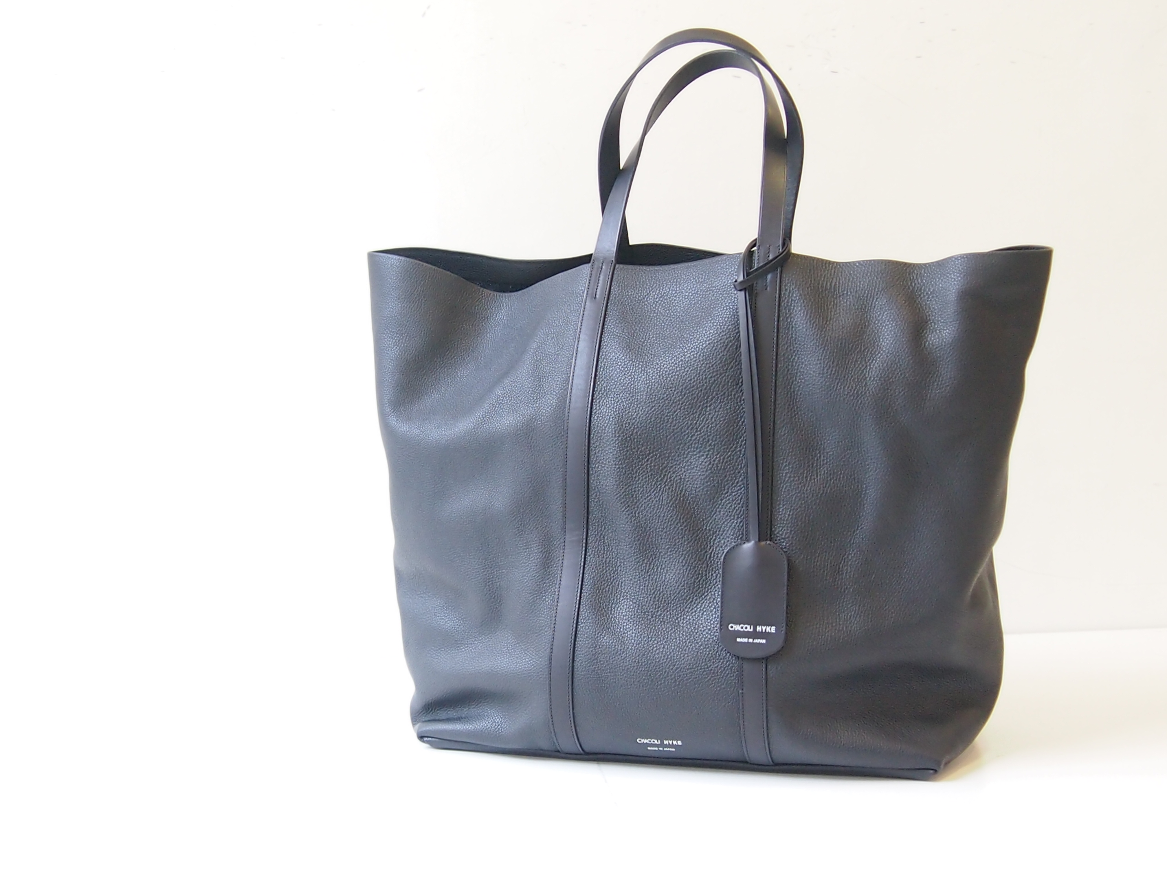 ハイク CHACOLI LEATHER TOTE BAG トートバッグ 牛革 黒 - www ...