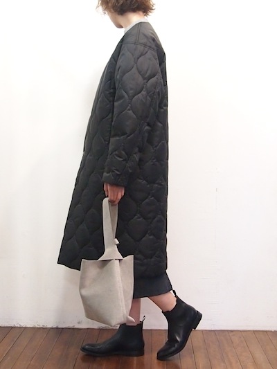 HYKE(ハイク)】QUILTED LINER COAT キルティングコート | www.jarussi