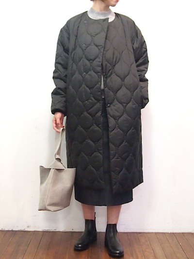 HYKE(ハイク)】QUILTED LINER COAT キルティングコート | www.jarussi