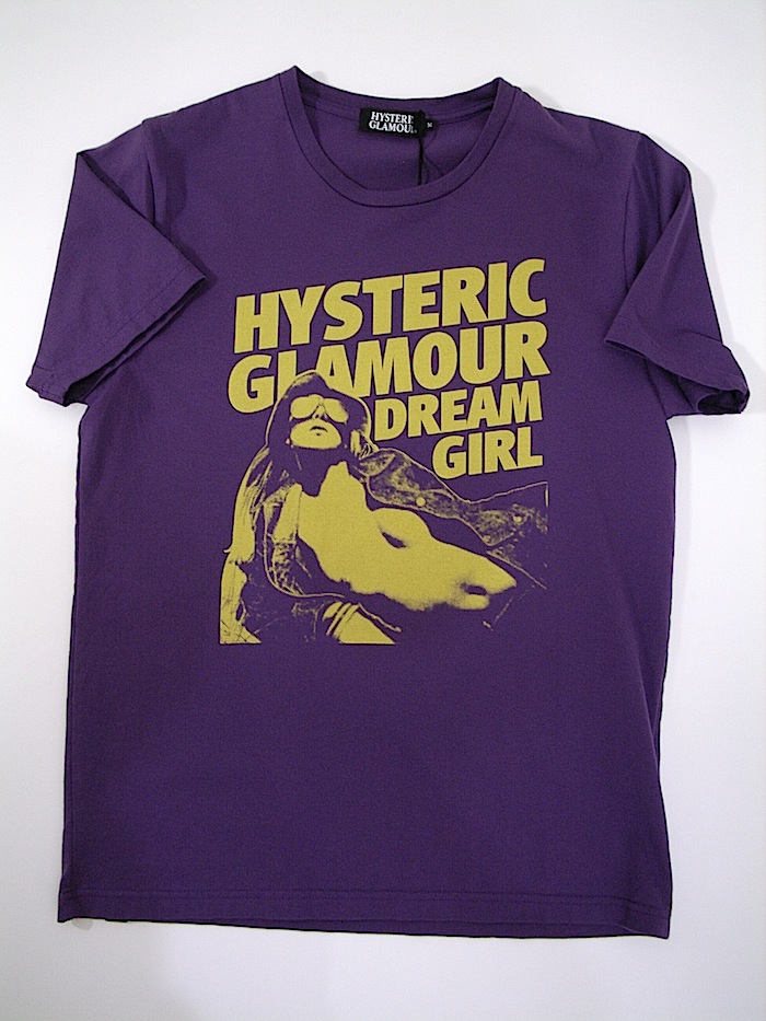 HYSTERIC GLAMOUR ガールグラフィック Tシャツ/正規通販-FACTORY ...