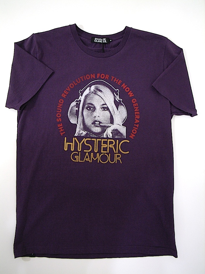 HYSTERIC GLAMOUR ガールグラフィック Tシャツ/正規通販-FACTORY