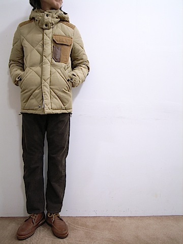 JUNYA WATANABE COMME des GARCONS MAN x DUVETICA Wネーム フード