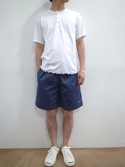 DESCENDANT (ディセンダント) SHORE HOMME & D61M / TWILL SHORTS 