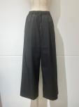 CINOH (チノ)  SUPIMA C/P IPU WIDEV RELAX PANTS /BLK