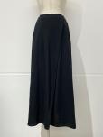 COGTHEBIGSMOKE HALO SEMI-FLARE SKIRT  (BLACK)