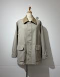 AURALEE WOOL MAX CANVAS BLOUSON (Tグレーベージュ)
