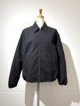 AURALEE BONDED TROPICAL WOOL ZIP BLOUSON (Tチャコール)
