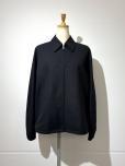 AURALEE WOOL KID MOHAIR HS ZIP BLOUSON (ダークネイビー)