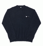 SEQUEL RACCOON KNIT CREW NECK (SQ-24AW-KN-01/ブラック)