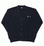 SEQUEL RACCOON KNIT CARDIGAN (SQ-24AW-KN-02/ブラック)