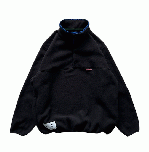 DESCENDANT HUMMING FLEECE PULLOVER (ブラック)