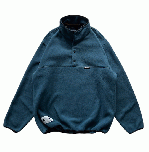 DESCENDANT HUMMING FLEECE PULLOVER (ティール)