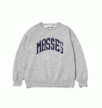 MASSES SWEAT CREW ARCH WASH (ヘザー)