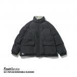 FreshSerevice N/C POPLIN REVERSIBLE BLOUSON (ブラック)