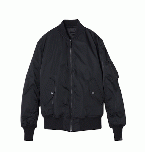 RAMIDUS × LOOPWHEELER MA-1 BOMBER JACKET (ブラック)