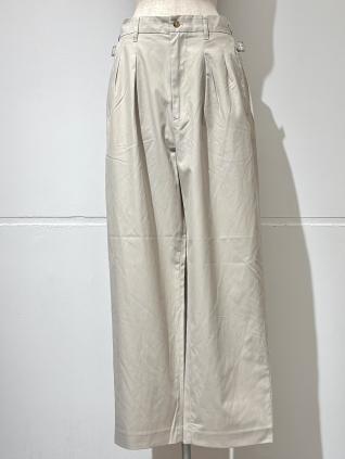 J.B. ATTIRE PARIS HIGH WAIST TROUSER (BEIGE)