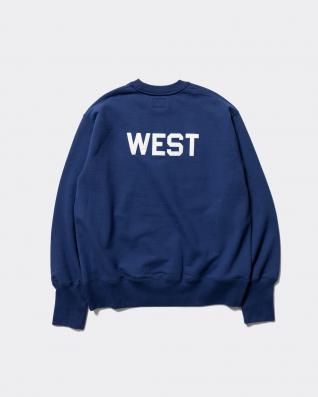 Unlikely (アンライクリー) Simple Sweat Crew  (ロイヤルブルー)