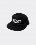 Unlikely (アンライクリー) Souvenir Cap "WEST" (ブラック)