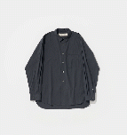 POLYPLOID (ポリプロイド) CLASSIC POCKET SHIRT C (チャコール)