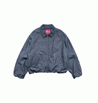 FUMITOGANRYU Shambray Airy Blouson (インディゴ)