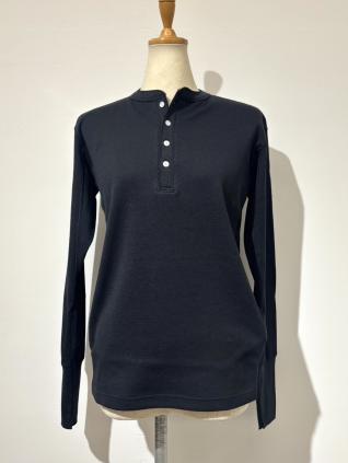 BOWTE ORGANIC CREAMY JERSEY LOGO HINECK TEE(BLACK)