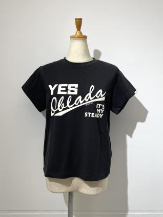 Oblada YES OBLADA LOGO TEE (BLACK)