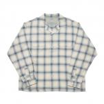 SEQUEL OMBRE CHECK SHIRT (SQ-26SS-SH-02/ベージュ)