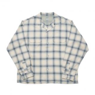 SEQUEL OMBRE CHECK SHIRT (SQ-26SS-SH-02/ベージュ)