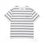 SEQUEL BORDER T-SHIRT (SQ-26SS-CS-03/ホワイト×ブラック)