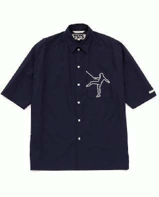 TSTS GOTS BEAUTY HALF SLEEVE SHIRT (ネイビー)