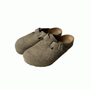 BIRKENSTOCK (ビルケンシュトック) Boston (フェーデッドカーキ)