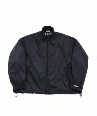TSTS RECEYCLED POLYESTER WIND TRACK JACKET (ブラック)